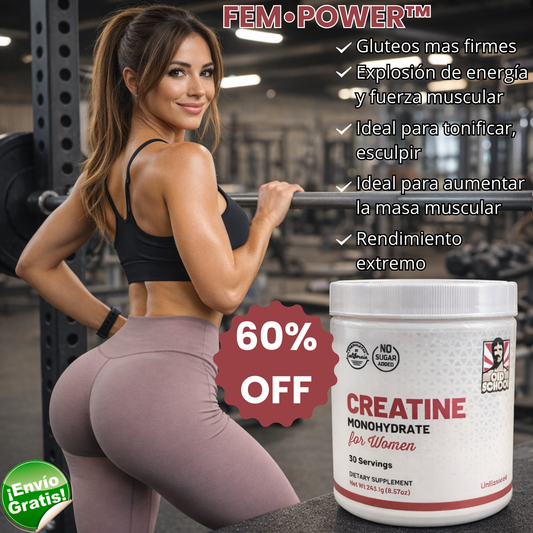 FEM•POWER™ Creatina Monohidratada