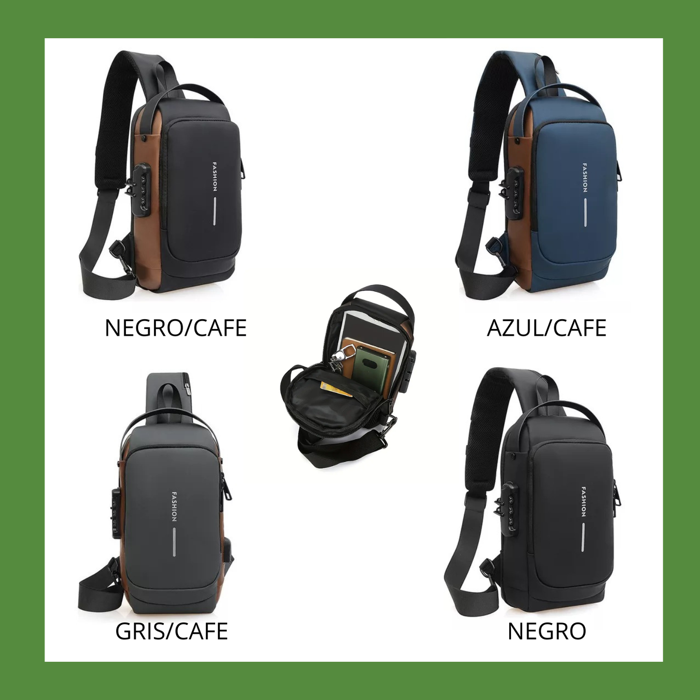 BLINDBAG™  Mochila Antirrobo con carga USB